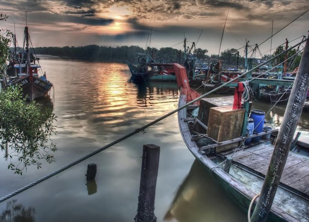 Visiting the Fishing Village